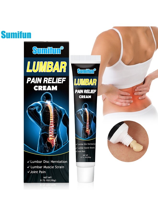 سوميفون كريم لتخفيف آلام أسفل الظهر، كريم معجزة لالتهاب المفاصل الروماتويدي، كريم آلام المفاصل يخفف التهاب الفقار العنقي، وخدر أسفل العمود الفقري، كريم موضعي لمفصل الركبة، مرهم للعناية بالعضلات والمفاصل الخارجية، 20 غ - Image 1